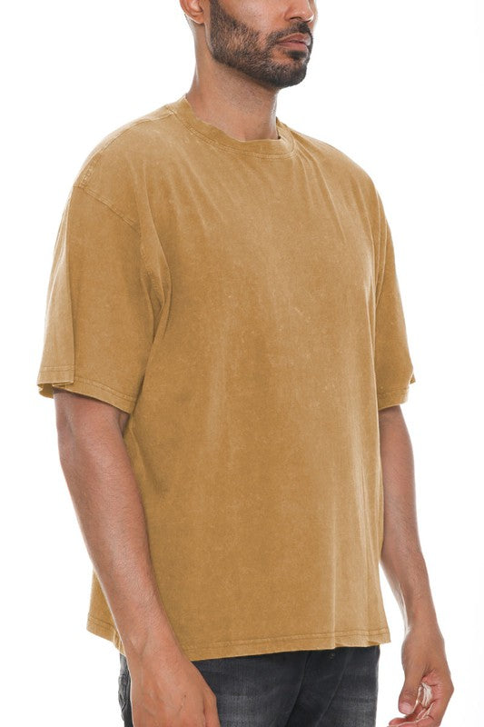 River Garment Wash Drop Shoulder Tee