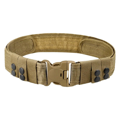 1pc Quick Release Tactical Belt for Men Fashion Style Combat Belt for Outdoor Activities and Fishing