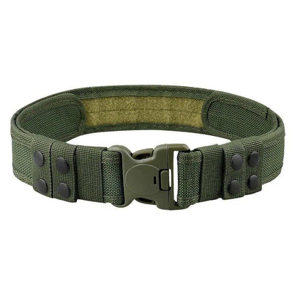 1pc Quick Release Tactical Belt for Men Fashion Style Combat Belt for Outdoor Activities and Fishing