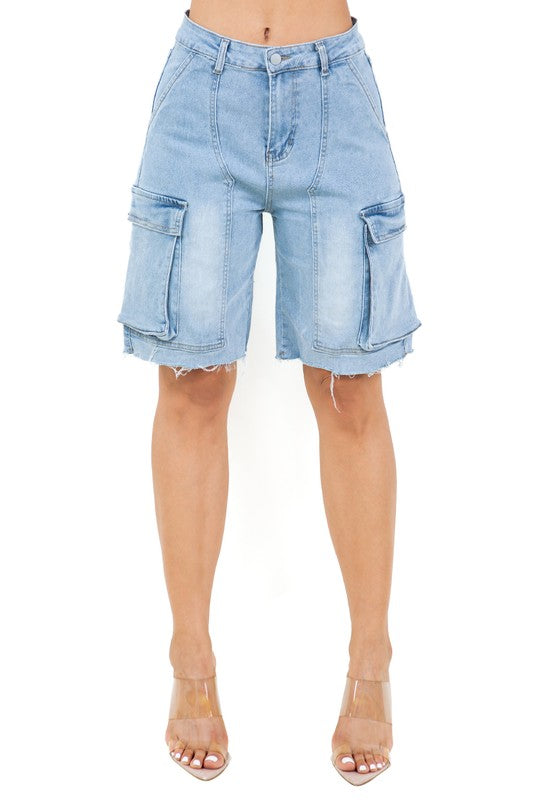 Women Fashion Denim Shorts