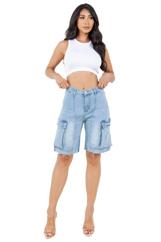 Women Fashion Denim Shorts