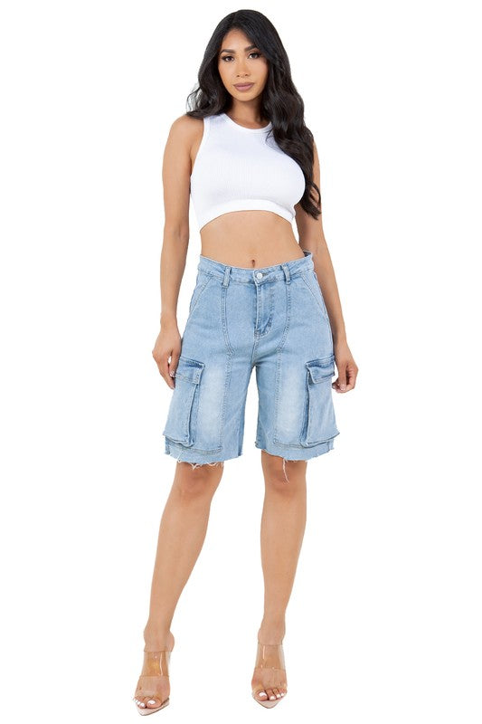 Women Fashion Denim Shorts