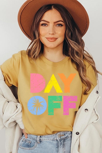 Day Off Graphic T Shirts