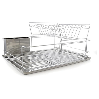 Better Chef 22 Inch 2-Tier  Chrome Dish Rack