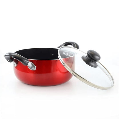 Better Chef 10-Quart Metallic Red Dutch Oven