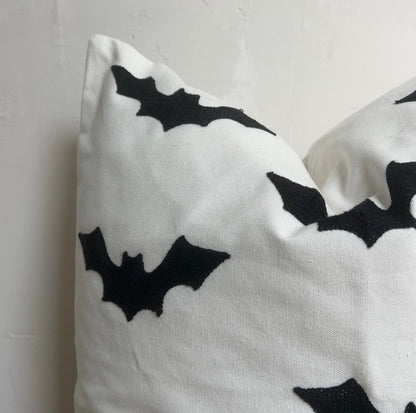 Halloween throw pillow cover, tufted accent pillow