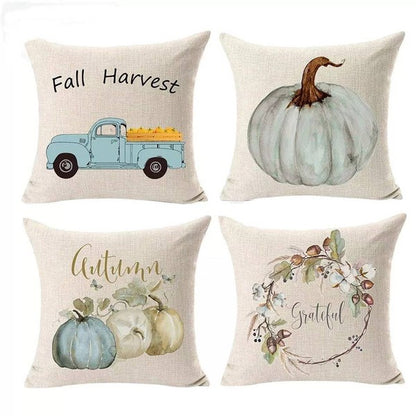 Fall throw pillow covers