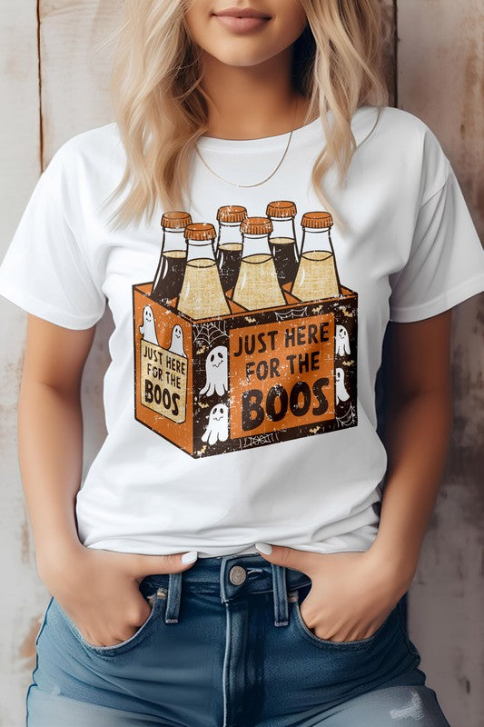 Here for the Boos Halloween Graphic Tee