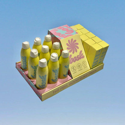 Bask Sunscreen - Bask Sunscreen Display Case