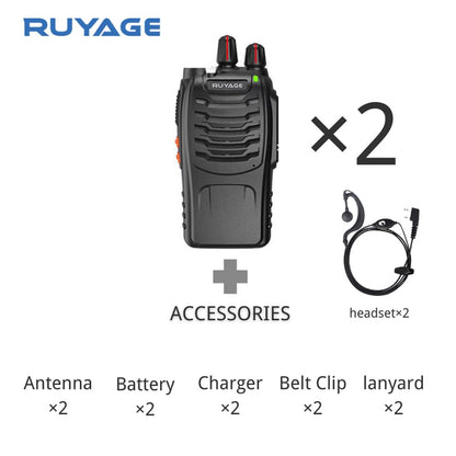 Ruyage Radio Analog Signal Walkie-Talkie(888S)