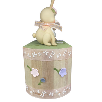 Blossom Bunnies Keepsake Bank