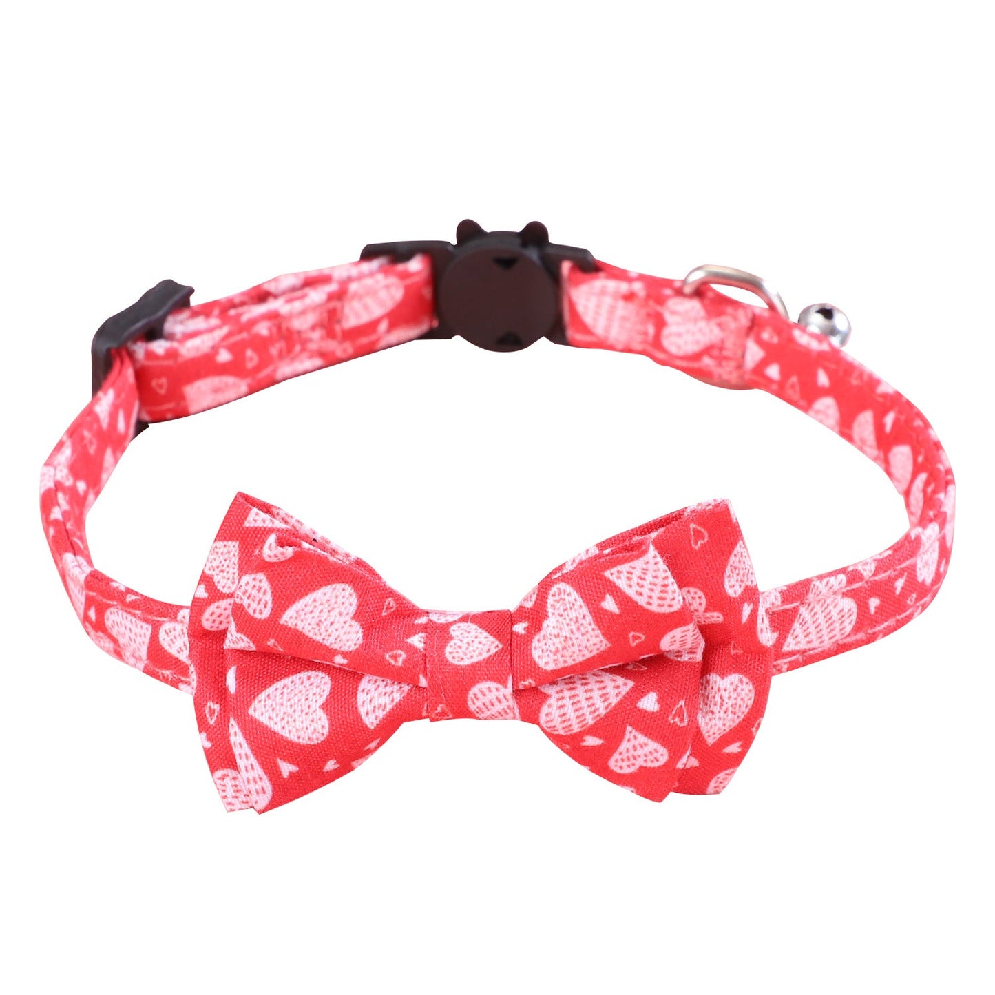 Valentines Day Cat Dog Leash Bow Tie