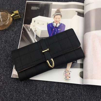 New Ladies Purse lovely day Korean simple little purse female buckle nubuck leather wallet card more students