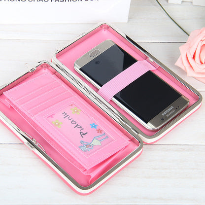 Baellerry feature phone ladies purse long pencil box purse one generation