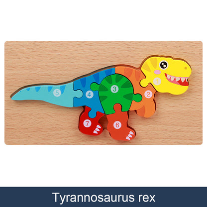 3D Wooden Puzzle