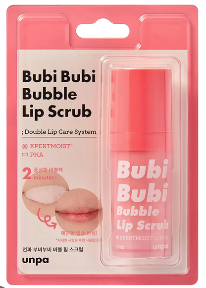 UNPA Bubi Bubi Bubble Lip Scrub Care