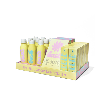 Bask Sunscreen - Bask Sunscreen Display Case