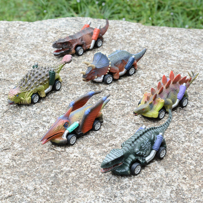 Back To The Car Four-Wheeled Dinosaur Model Car