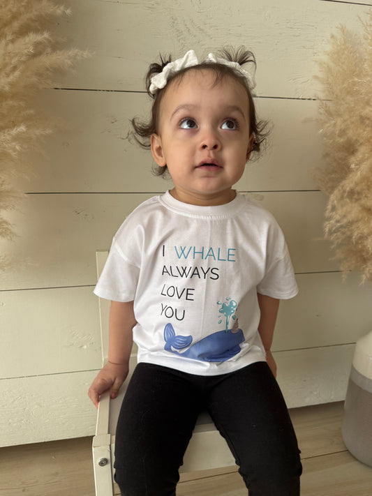 Whale Always Love You Organic Cotton T-shirt