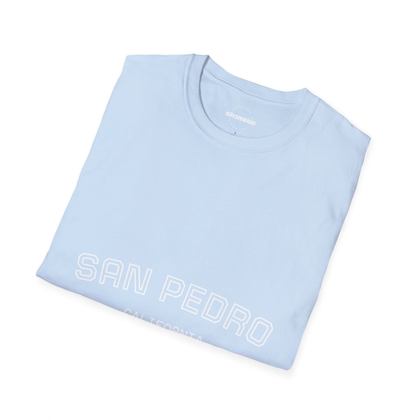 San Pedro California Tee — Minimal Coastal Graphic T-Shirt