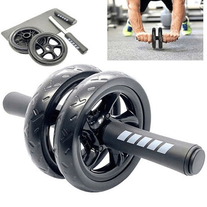 Take your ab training to the next level with the Ab Roller Wheel and Kneeling Pad combo. This compact, high-impact tool targets your entire core—abs, obliques, lower back, and even shoulders—while the padded base keeps your knees comfortable and stable. Whether you're a beginner or a beast, this roller delivers serious results.