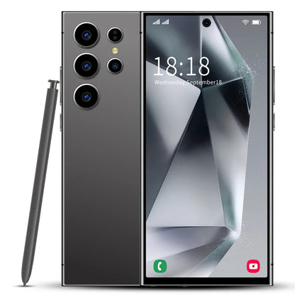 New S25 Ultra+ Smartphone 5G Signal 16GB+1TB Android 13 8000mAh phone Face Recognition Fingerprint unlocking Fast shipping