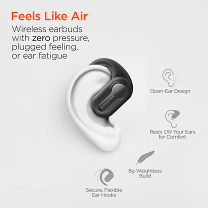 Open-ear AeroFlex 360 Earbuds side view
