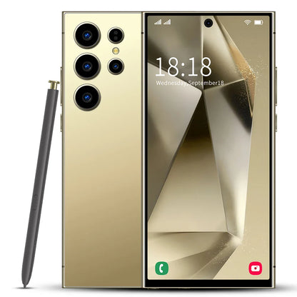 New S25 Ultra+ Smartphone 5G Signal 16GB+1TB Android 13 8000mAh phone Face Recognition Fingerprint unlocking Fast shipping