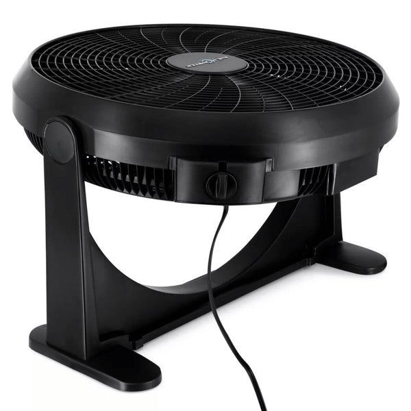 The Air Monster 20-inch, 3-speed, 70W wall-mountable fan is a compact, energy-efficient appliance designed to provide adjustable cooling in tight spaces while mounting securely to a wall.