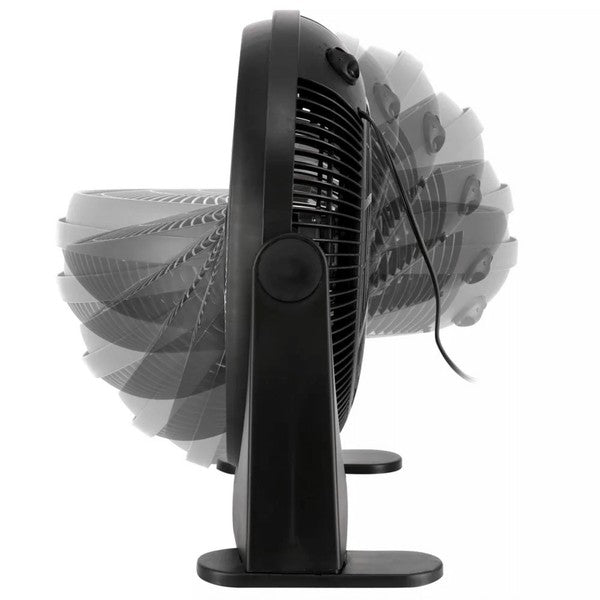 the Air Monster 16-inch Tilt Floor Fan is a compact, portable household fan offering three speeds and adjustable tilt to direct airflow exactly where you need it.


