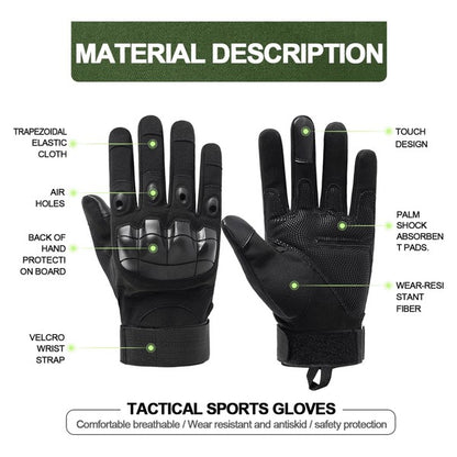 Stay in the action without missing a message. These Airsoft Gloves with Touchscreen Fingertip Capability are built for combat, training, and outdoor missions—while keeping you connected. With reinforced protection and smart tech integration, they deliver the perfect balance of durability, dexterity, and digital access.