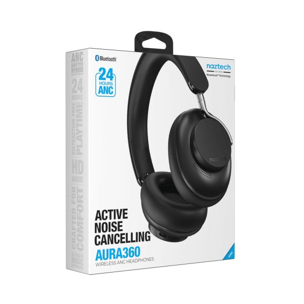 Front profile view of Aura 360 Headphonesunbox