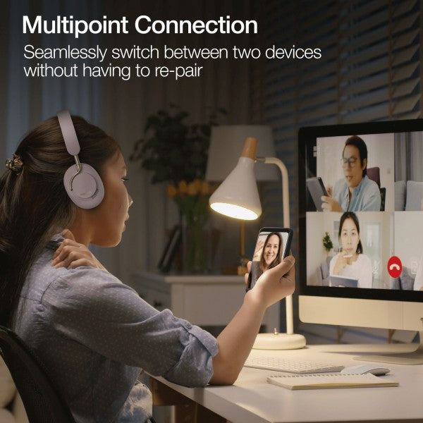 without having to repair Aura 360 Headphonesseamlessly switch beteen two devices