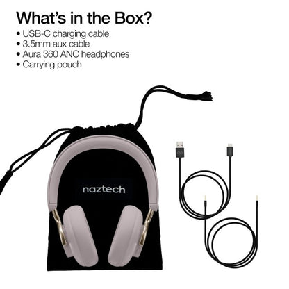check what is in the box of Aura 360 Headphones case