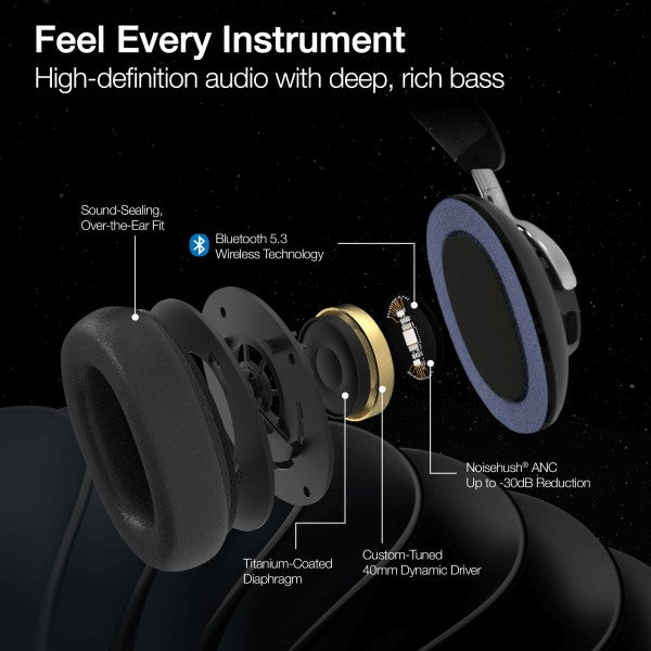 Naztech Aura 360 Headphones lifestyles for every instrument feel