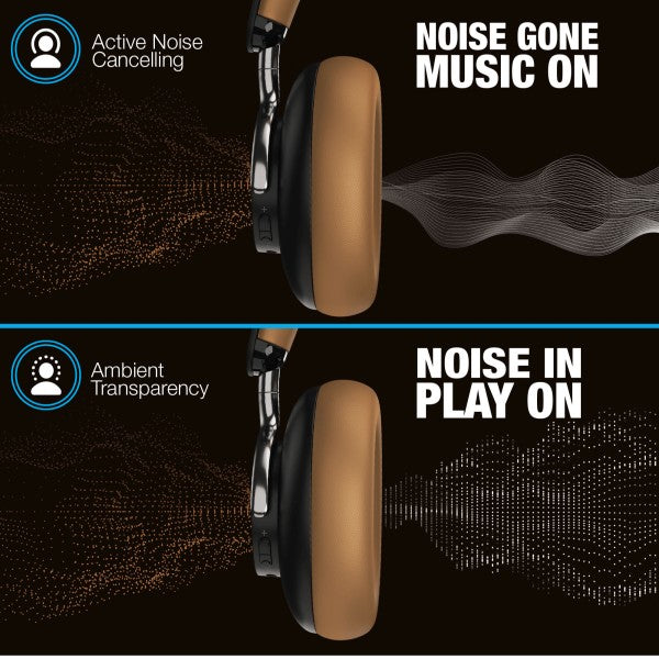 Play on while noise on using Aura 360 Headphones
