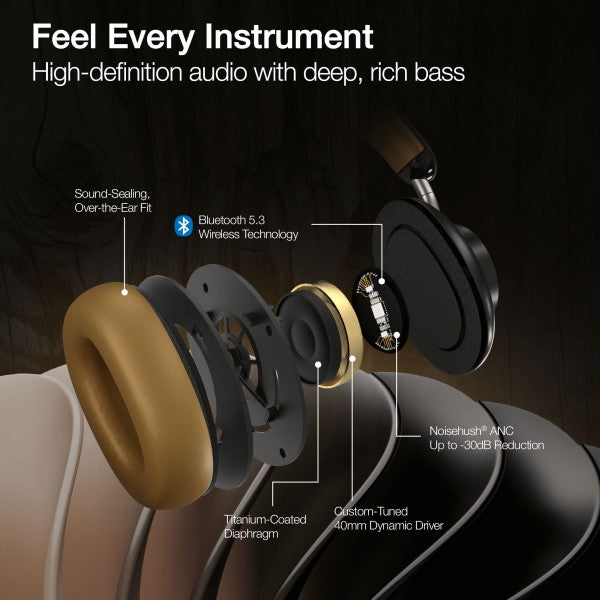 Feel every instrument with Aura 360 Headphones