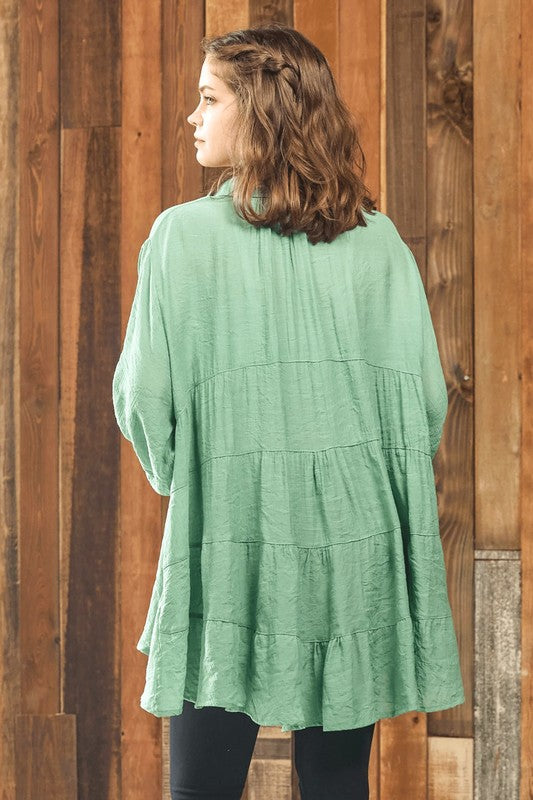 Versatile look that can go from casual day wear to a dressier evening outfit.