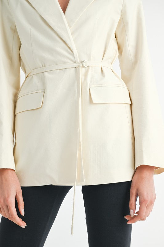 Belted Blazer