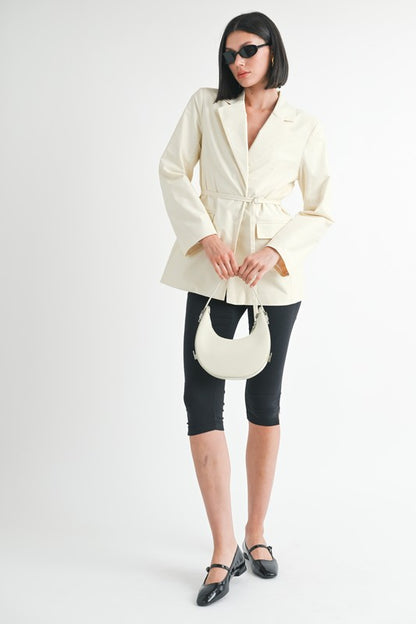 Belted Blazer