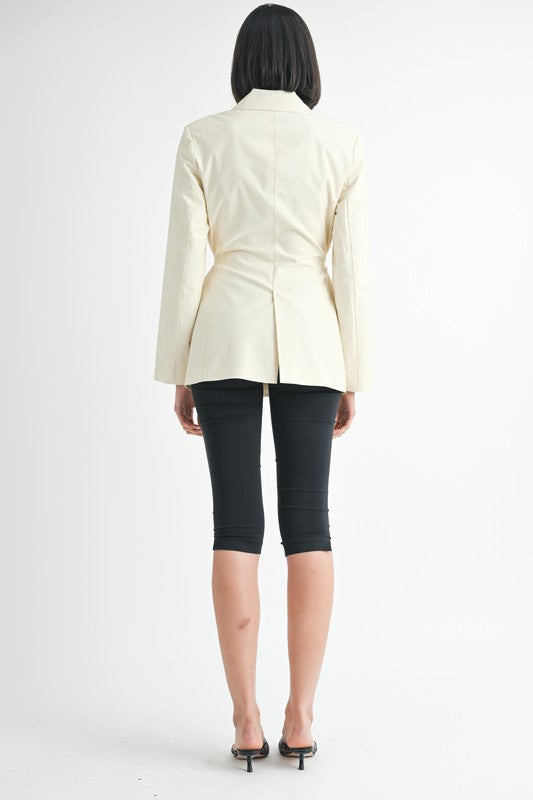Belted Blazer