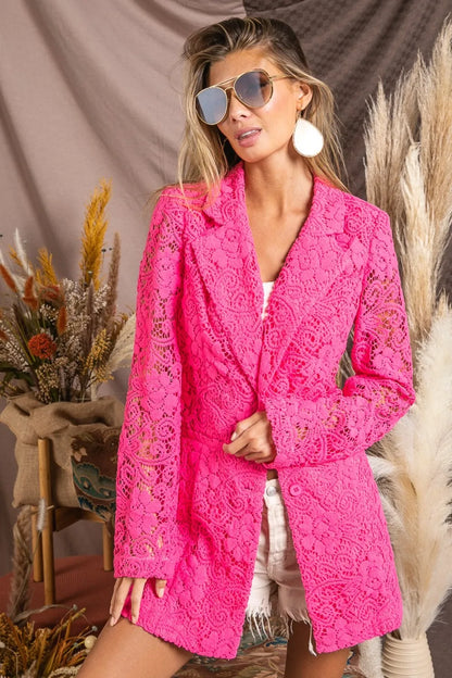 BiBi Single-Lace Blazer