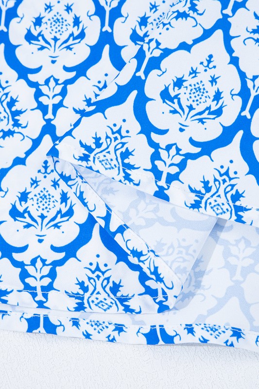 No elasticity in fabric, so it has a structured drape rather than stretch-fit. 