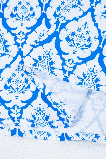 No elasticity in fabric, so it has a structured drape rather than stretch-fit. 