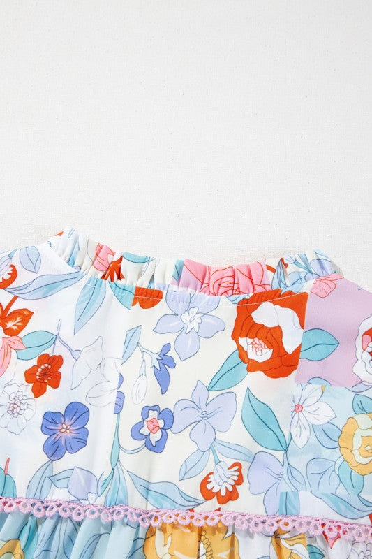 Hem hits around the hip — great with bottoms like jeans, skirts, or shorts. 
