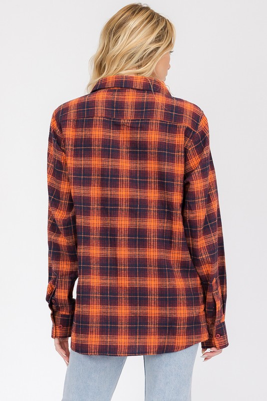 Button-down front for easy wear and classic design.