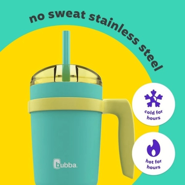 Meet your hydration hero—the Bubba 32oz Insulated Stainless Tumbler. Whether you're sipping iced coffee, staying hydrated at the gym, or powering through your workday, this tumbler keeps your drink cold, your style cool, and your hands dry. It’s rugged, reliable, and ridiculously good-looking.