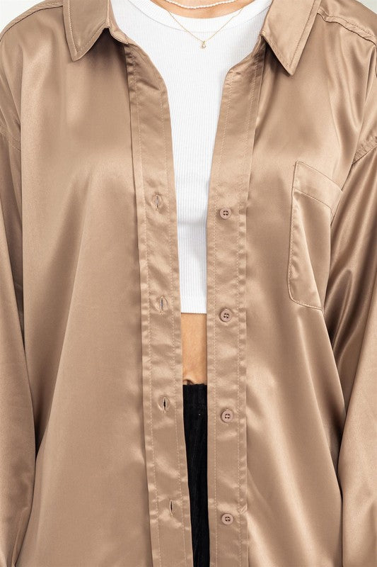 An eye-catching shirt that elevates your outfit with minimal effort. 