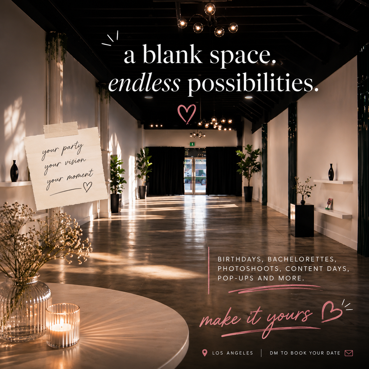 Event Pricing (Rental)