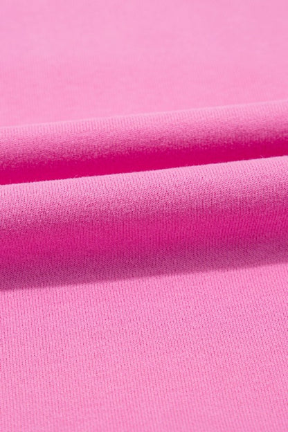 Close-up of pink fabric texture